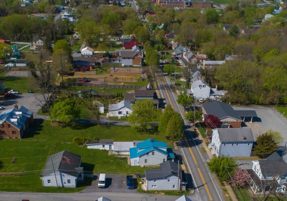 main street aerial